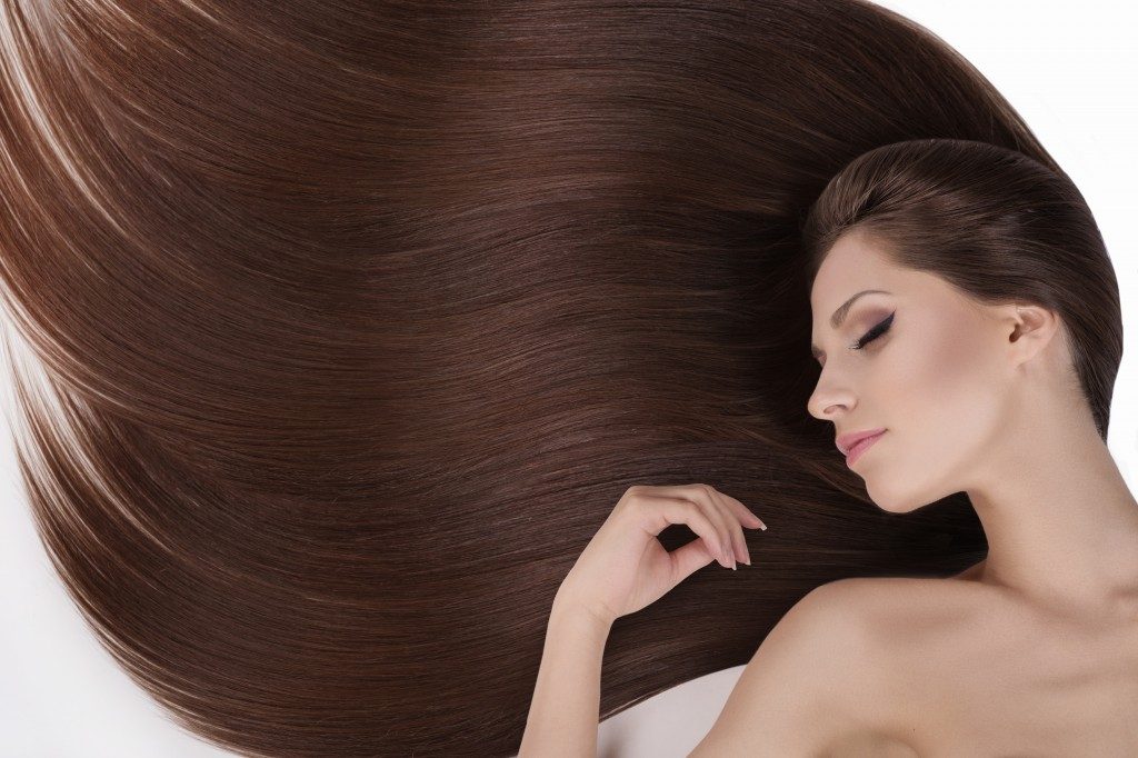 Long silky Hair