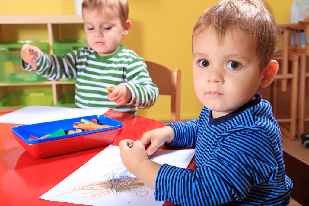 children at home