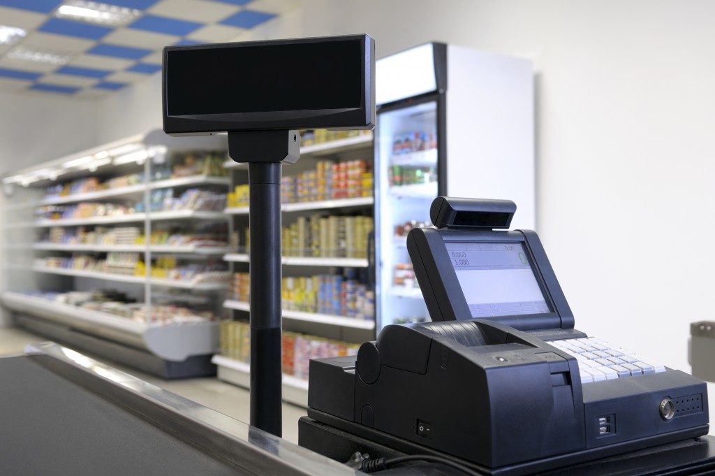cash register machine