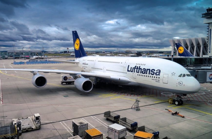 airplane at the airport